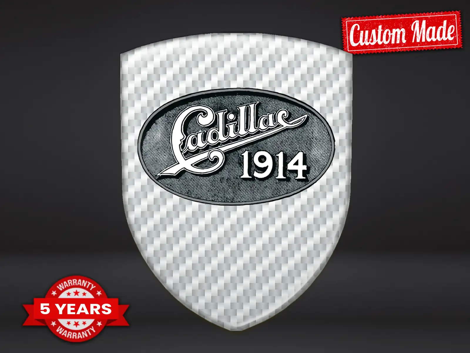 Cadillac Pegatinas De Cristal Alta Calidad Estilo Tuning Alta Gama